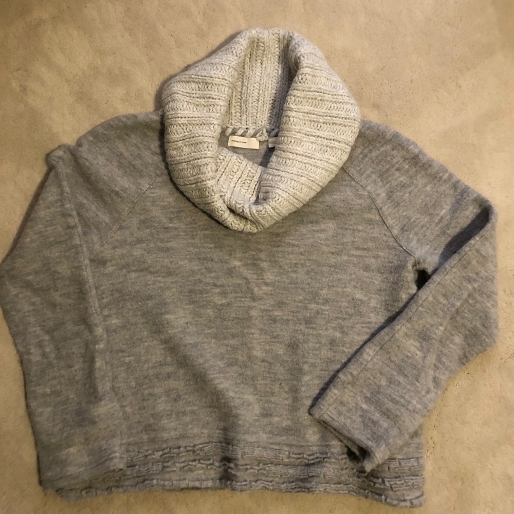 Anthropology cowl neck sweater